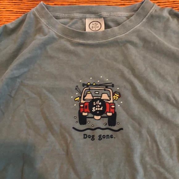 Life Is Good Dog Gone Shirt Sz Xxl 